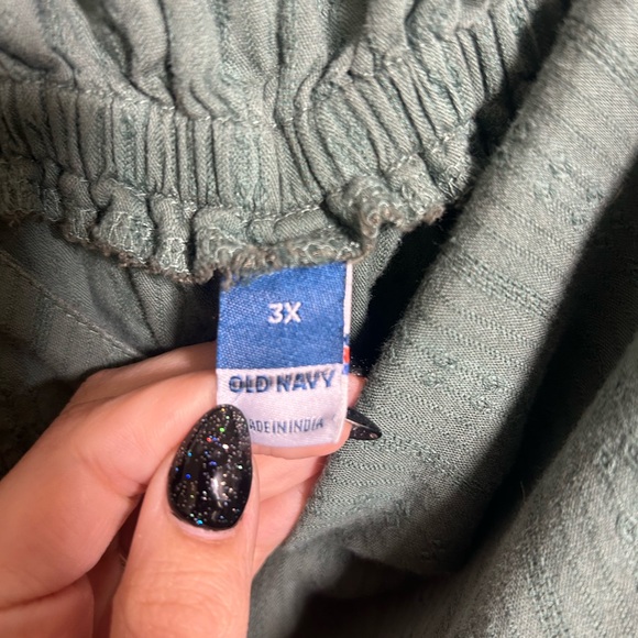 Old Navy Sage Green Tie Shoulder Maxi Dress – Size 3X - Picture 9 of 11